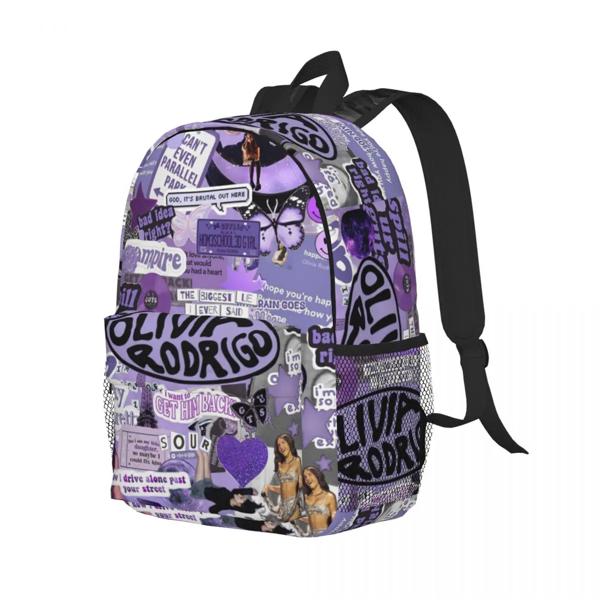 Olivia Vampire Rodrigos Sour Backpack Student Boys Girls BookBag Children School Bag Laptop Shoulder Bags for Men Women
Olivia Vampire Rodrigos Sour Backpack Student Boys Girls BookBag Children School Bag Laptop Shoulder Bags for Men Women