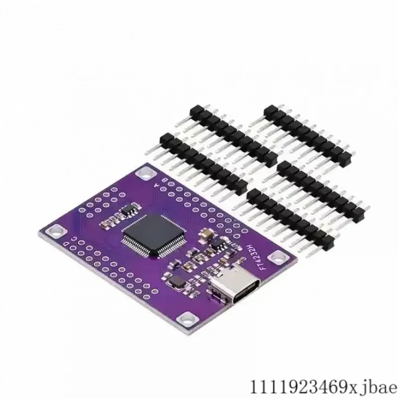 FT4232HL 4-Channel Type-C to Serial Module, USB to UART/SPI/I2C/JTAG/RS232/RS485/RS422 Multi-Function Board
FT4232HL 4-Channel Type-C to Serial Module, USB to UART/SPI/I2C/JTAG/RS232/RS485/RS422 Multi-Function Board