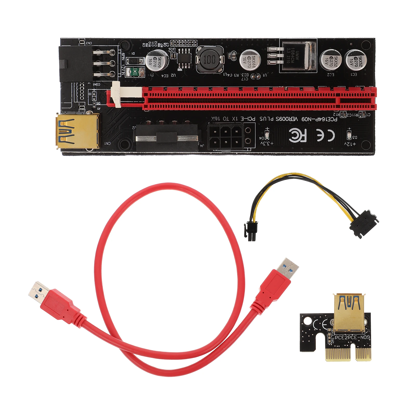 Удлинительный кабель для видеокарты PCI Express Удлинитель с медным сердечником PCI E 1x–16x Riser Высококачественный разъем 6-контактный интерфейс 12 В
Удлинительный кабель для видеокарты PCI Express Удлинитель с медным сердечником PCI E 1x–16x Riser Высококачественный разъем 6-контактный интерфейс 12 В