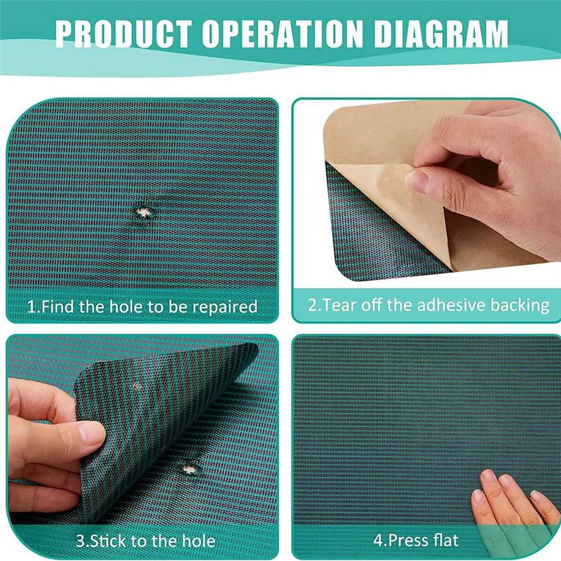 12Pcs Pool Safety Cover Patch,12X8In/4X8in Pool Cover Patches Self Adhesive Pool Cover Repair Kit for Swimming Pools
12Pcs Pool Safety Cover Patch,12X8In/4X8in Pool Cover Patches Self Adhesive Pool Cover Repair Kit for Swimming Pools