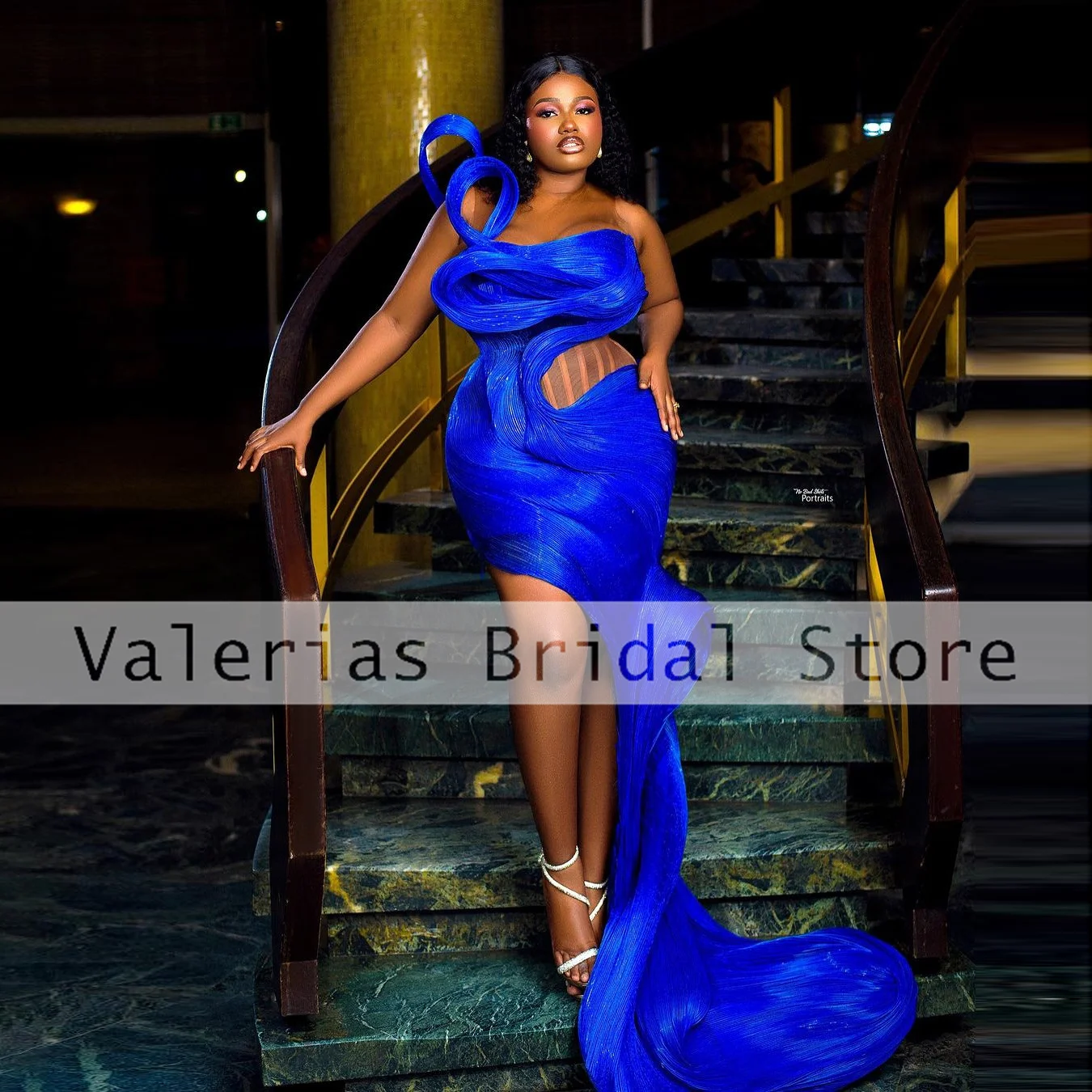 Sexy Blue Mermaid Prom Dress 2024 High Side Split Formal Party Long Evening Dress Red Carpet A-Line Gowns Robes De Soirée
Sexy Blue Mermaid Prom Dress 2024 High Side Split Formal Party Long Evening Dress Red Carpet A-Line Gowns Robes De Soirée