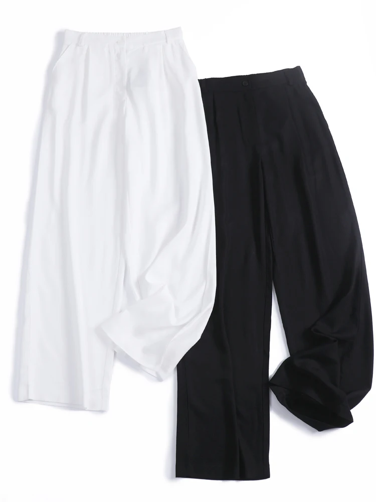 Loose Wide Leg Cotton Linen Pants High Waist Straight Cut Loose Fit Casual Trousers Thin Style Women's Loose Trousers
Loose Wide Leg Cotton Linen Pants High Waist Straight Cut Loose Fit Casual Trousers Thin Style Women's Loose Trousers