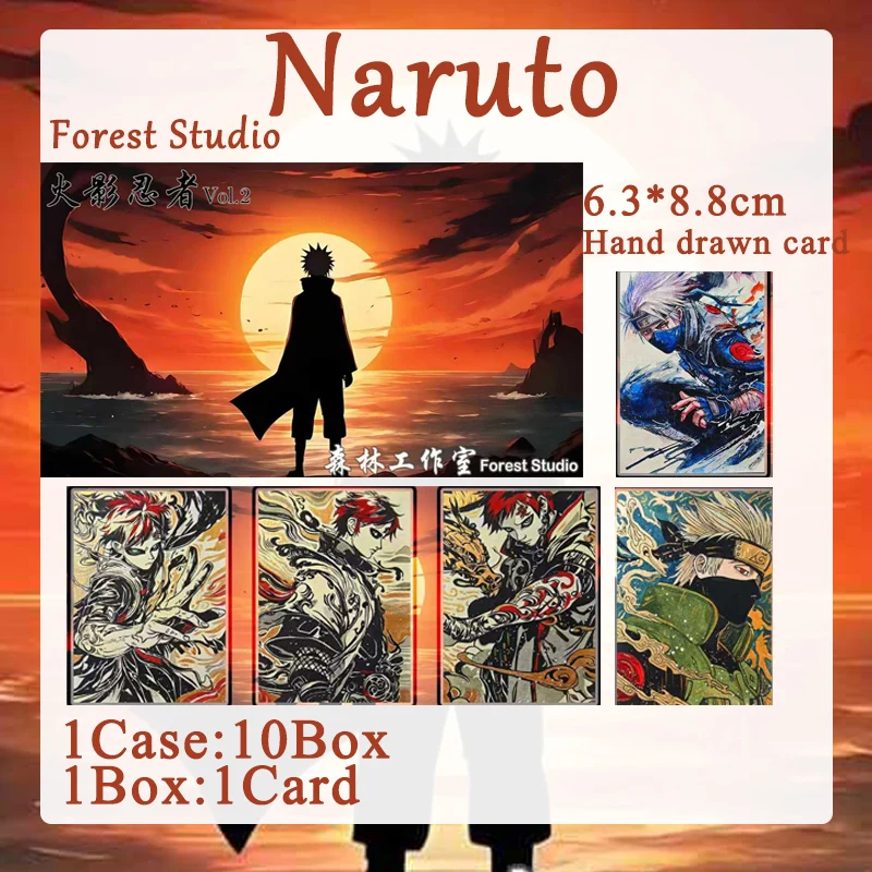2025 Newest Naruto Multi-series Collection Color Card Booster Box Wholesale Anime Character Board Game Hobbies Gift For Fans
2025 Newest Naruto Multi-series Collection Color Card Booster Box Wholesale Anime Character Board Game Hobbies Gift For Fans
