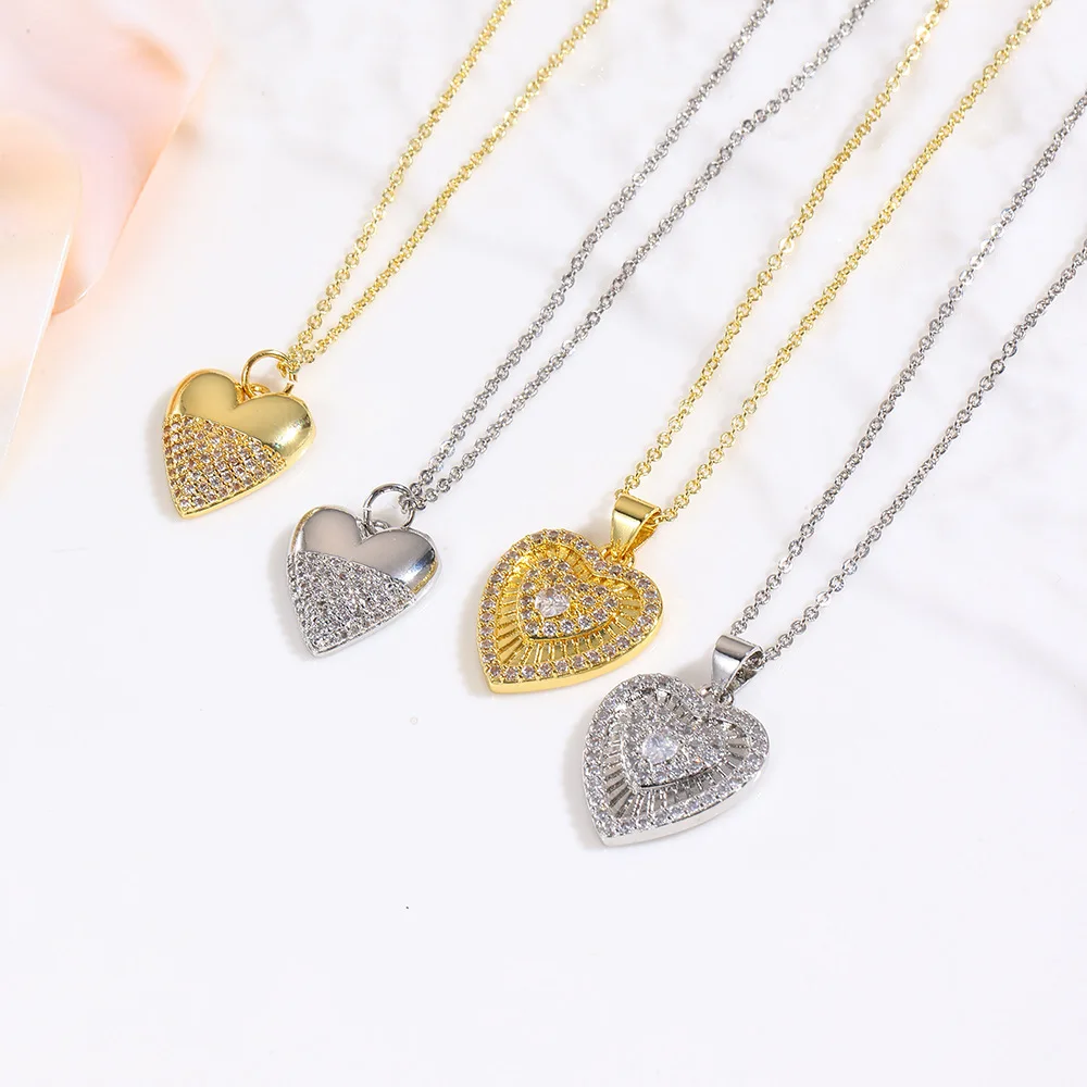 4Pcs copper plated fashionable exquisite geometric love necklace pendant jewelry daily matching jewelry accessories
4Pcs copper plated fashionable exquisite geometric love necklace pendant jewelry daily matching jewelry accessories