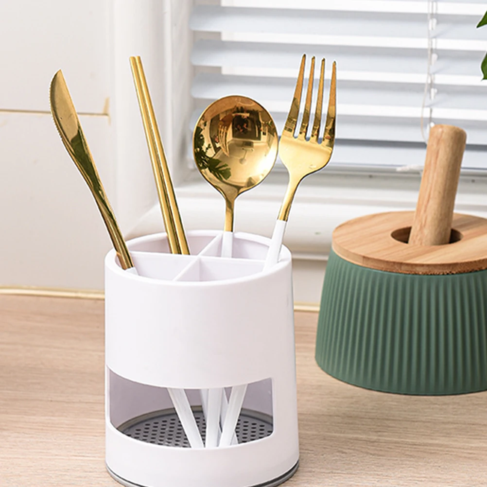 Plastic Chopstick Holder Draining Rack Utensil Drying Desktop Organizer White Multifunctional Space Saving Container Lightweight
Plastic Chopstick Holder Draining Rack Utensil Drying Desktop Organizer White Multifunctional Space Saving Container Lightweight