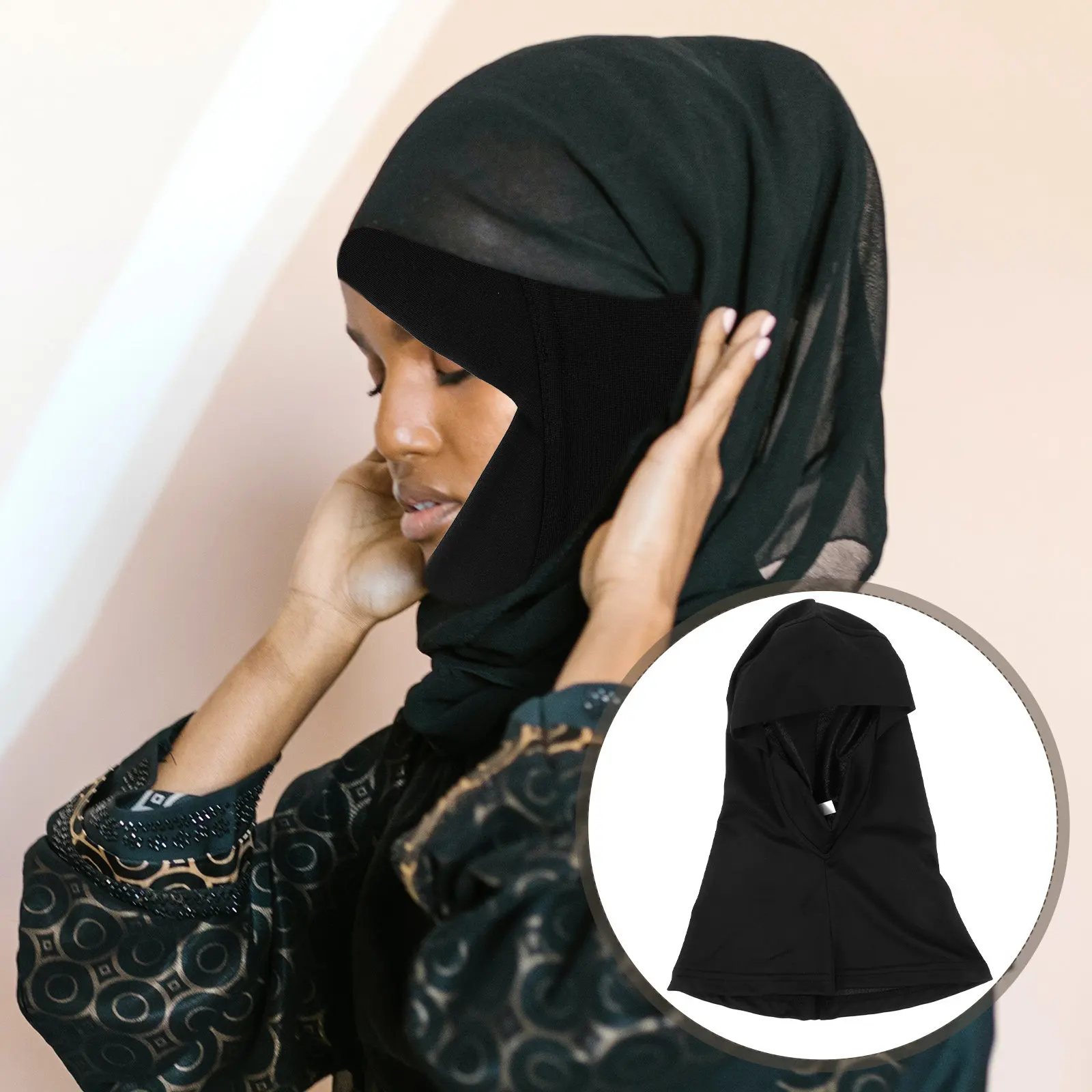 Мусульманская хиджаб-шапочка из дышащей модальной ткани, регулируемая, для женщин, для Рамадана, шарф-платок, головной убор, летний пляжный аксессуар
Мусульманская хиджаб-шапочка из дышащей модальной ткани, регулируемая, для женщин, для Рамадана, шарф-платок, головной убор, летний пляжный аксессуар