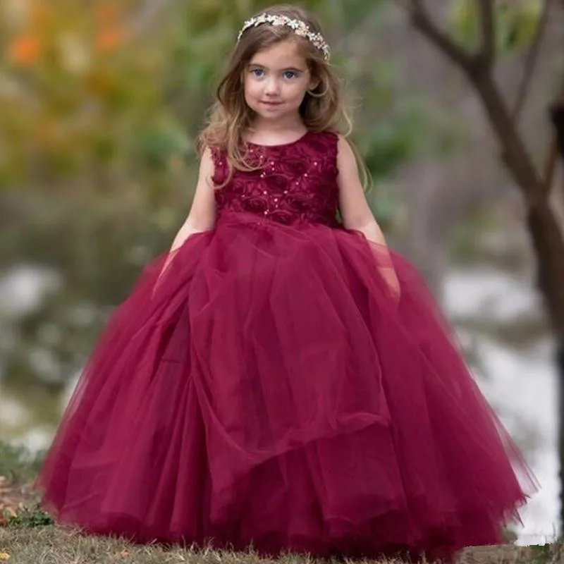 Flower Girl Dresses for Weddings Elegant First Communion Dresses for girls Tulle Ball Gown Girls Pageant Gown
Flower Girl Dresses for Weddings Elegant First Communion Dresses for girls Tulle Ball Gown Girls Pageant Gown