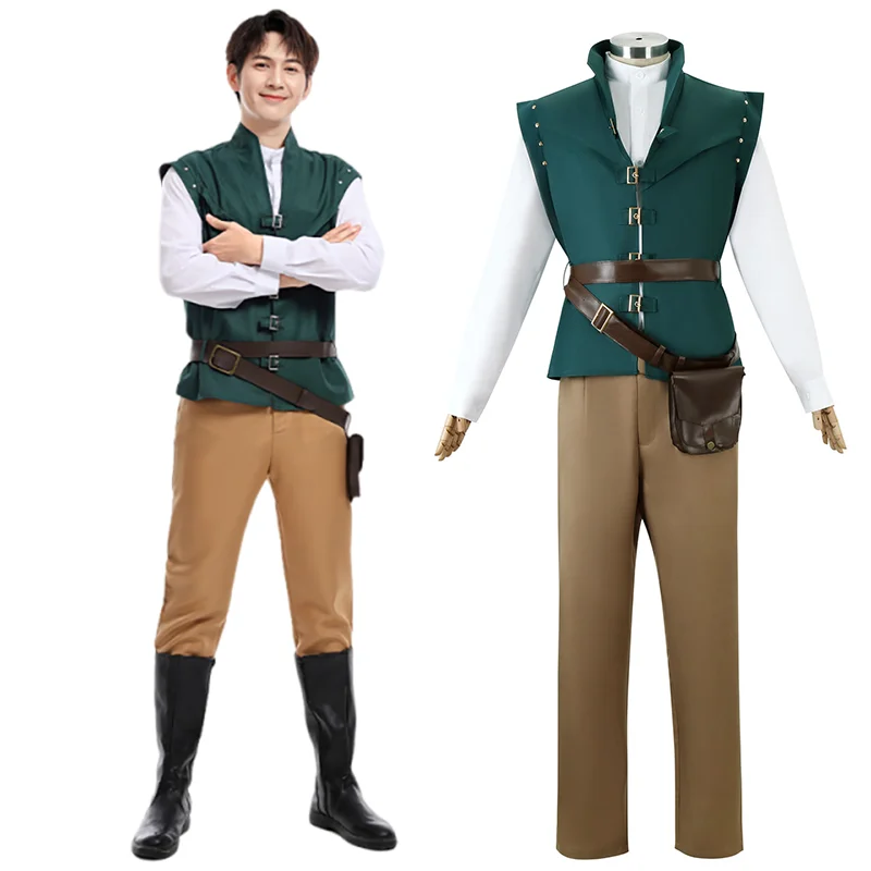 Flynn Rider Tangled Rapunzel Cosplay Costume Adult Carnival Uniform Halloween Anime Halloween Costumes
Flynn Rider Tangled Rapunzel Cosplay Costume Adult Carnival Uniform Halloween Anime Halloween Costumes
