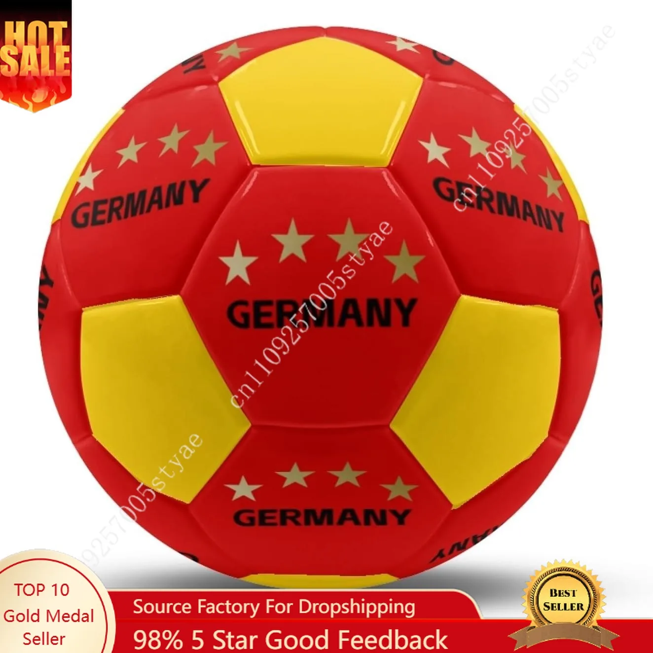 Germany Flag Four Star Soccer Ball Leather Football Light Sport Equipment Durable Soccer Balls for Indoor Outdoor Match Training
Germany Flag Four Star Soccer Ball Leather Football Light Sport Equipment Durable Soccer Balls for Indoor Outdoor Match Training