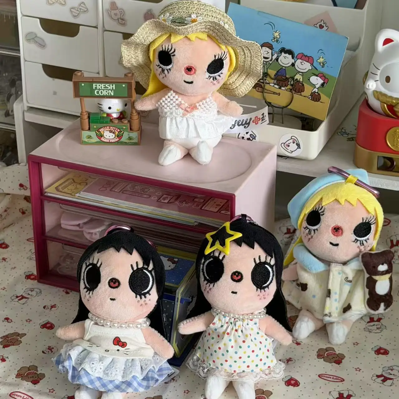 New product yyuy yuu manga small character cute plush doll pendant cute little jade dressing peripheral
New product yyuy yuu manga small character cute plush doll pendant cute little jade dressing peripheral