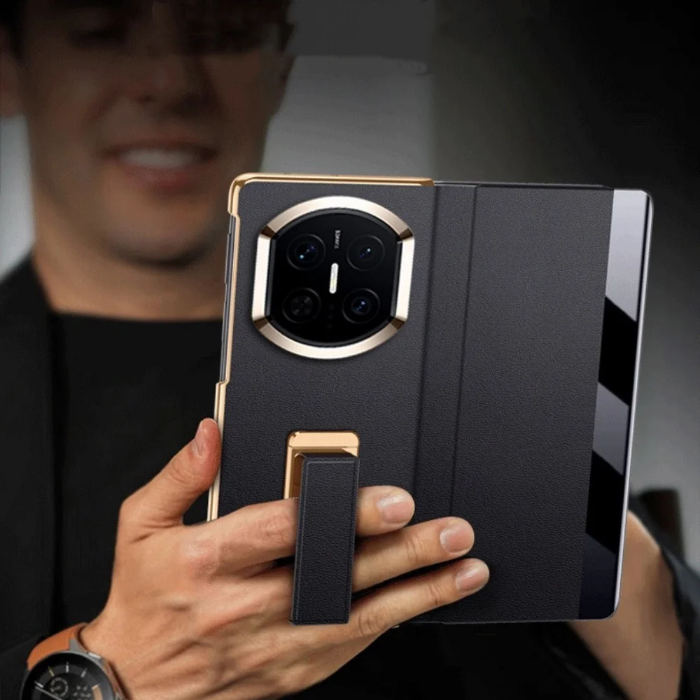 Premium Skin-feel Leather Wristband Bracket Case For Huawei Mate X7 Window View Cover
Premium Skin-feel Leather Wristband Bracket Case For Huawei Mate X7 Window View Cover