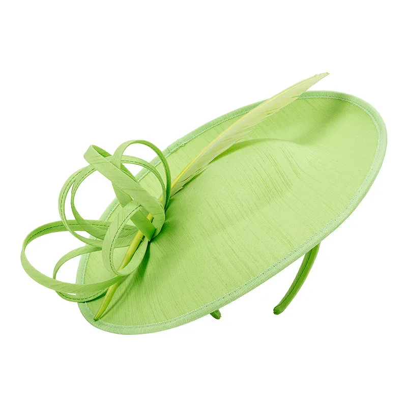 2026 Wholesale Large Fascinators Green Purple Blue Yellow Orange Large Wedding Hat Bride Fascinator Hairbands Feather Headpiece
2026 Wholesale Large Fascinators Green Purple Blue Yellow Orange Large Wedding Hat Bride Fascinator Hairbands Feather Headpiece