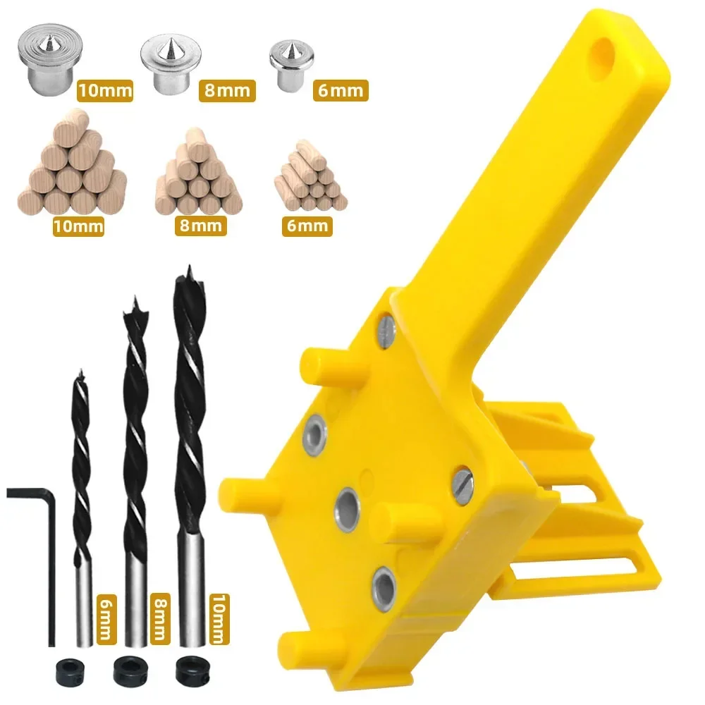 6/8/10mm Drill Bit For Carpentry Straight Hole Clamp Hand-held Wood Punch Woodworking Locator Boards Connection Hole Locator
6/8/10mm Drill Bit For Carpentry Straight Hole Clamp Hand-held Wood Punch Woodworking Locator Boards Connection Hole Locator