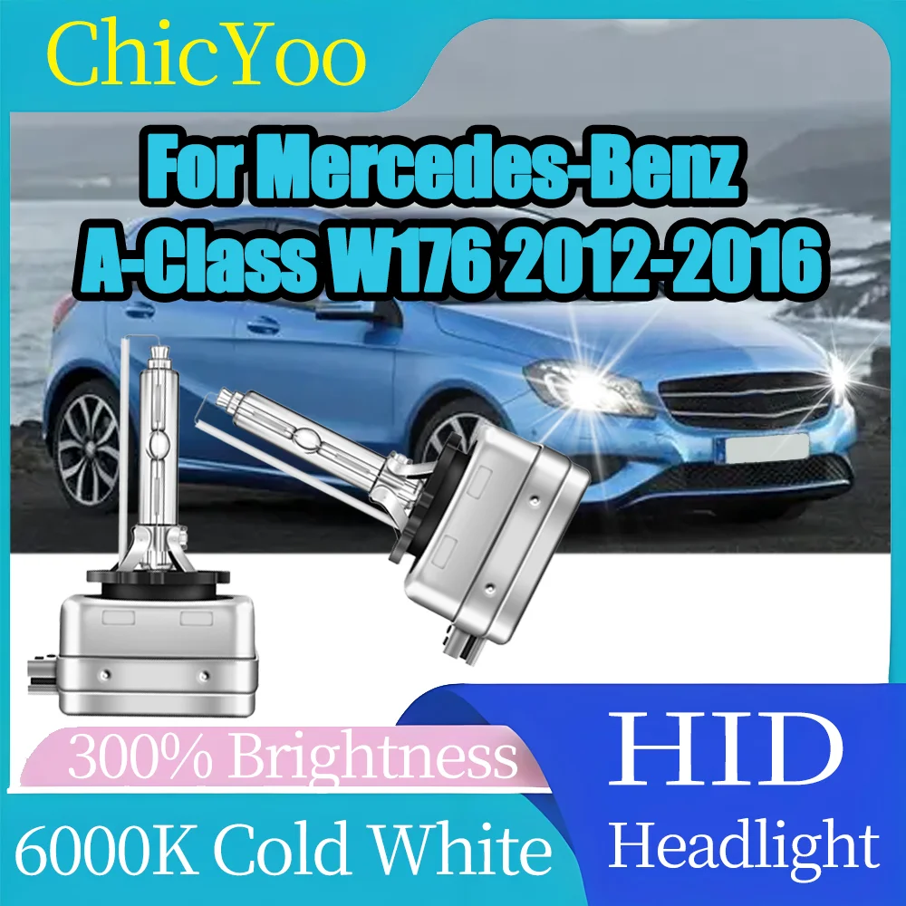 2PCS 6000K Super White 20000LM Xenon Auto Lights Headlight Bulbs 12V 24V For Mercedes-Benz A-Class W176 2012 2013 2014 2015 2016
2PCS 6000K Super White 20000LM Xenon Auto Lights Headlight Bulbs 12V 24V For Mercedes-Benz A-Class W176 2012 2013 2014 2015 2016