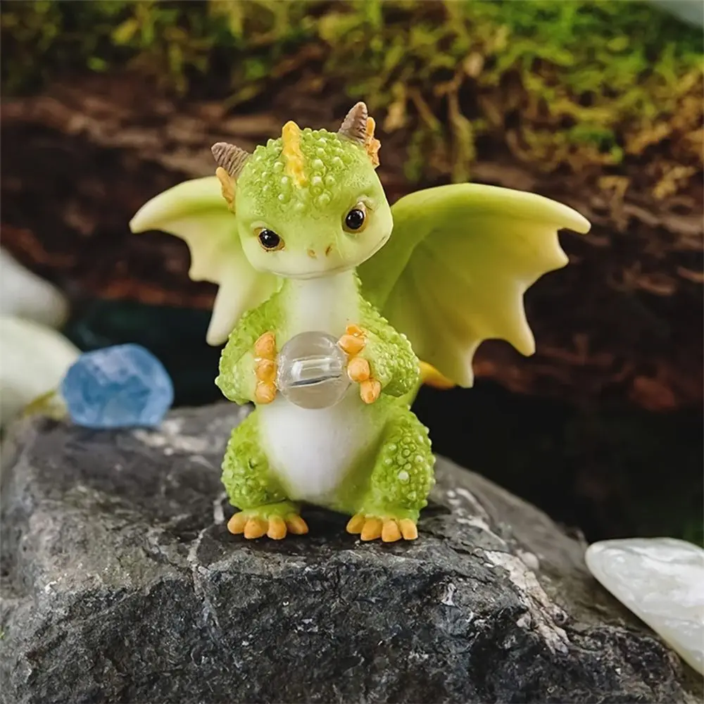 Handicraft Mini Cute Dragon Ornament Waterproof Statue Dragon Resin Sculpture Display Miniature Dinosaur Models
Handicraft Mini Cute Dragon Ornament Waterproof Statue Dragon Resin Sculpture Display Miniature Dinosaur Models