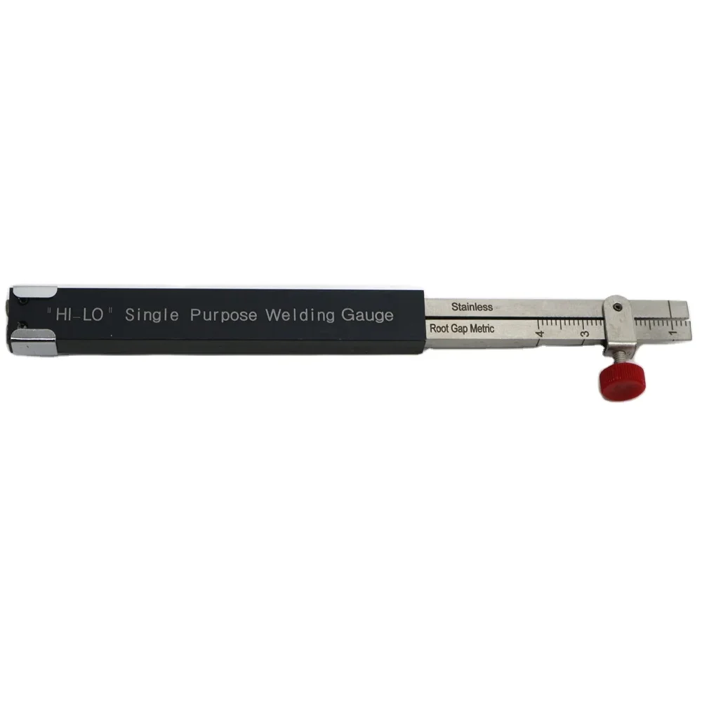 2026 HI-LO Single Purpose Welding Gauge Stainless Root Gap Metric Ruler
2026 HI-LO Single Purpose Welding Gauge Stainless Root Gap Metric Ruler