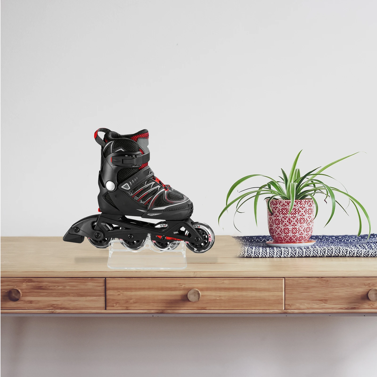 PVC Durable Roller Skates Display Rack Transparent Skate Holder Shoe Stand for Retail Warehouse Decorations
PVC Durable Roller Skates Display Rack Transparent Skate Holder Shoe Stand for Retail Warehouse Decorations