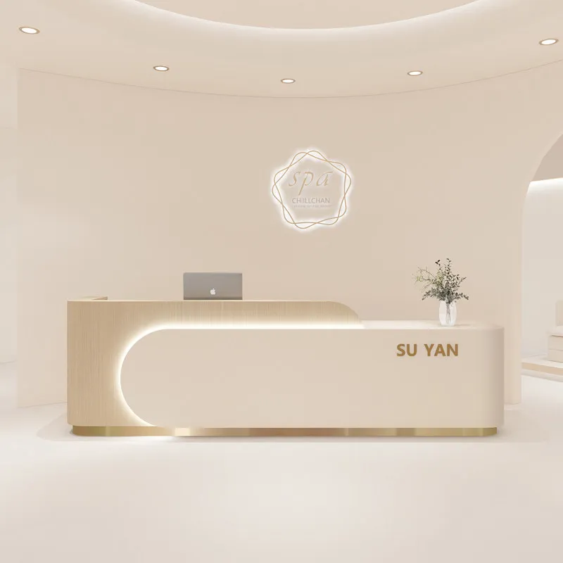 Modern Service Reception Desks Receptionist Commericial Luxury Business Reception Desks Elegant Display Bureau Office Furniture
Modern Service Reception Desks Receptionist Commericial Luxury Business Reception Desks Elegant Display Bureau Office Furniture