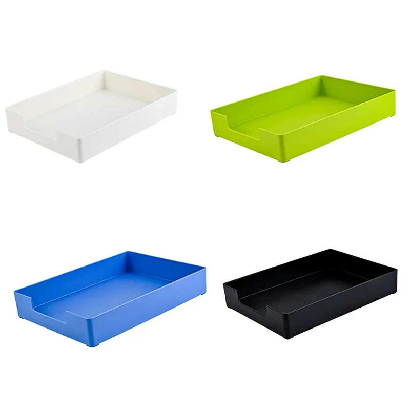 4PCS Stackable Letter Tray Paper Organizer, A4 Size Desk Organizer Tray For Letter Paper/Stationery For Office, School Durable
4PCS Stackable Letter Tray Paper Organizer, A4 Size Desk Organizer Tray For Letter Paper/Stationery For Office, School Durable