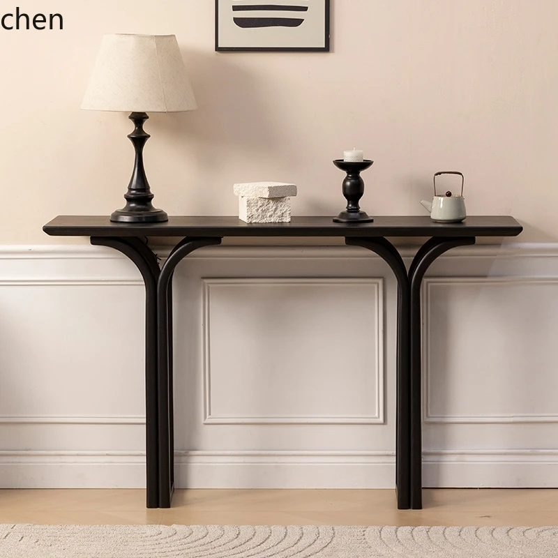 HXL Minimalist Solid Wood Entrance Table End View Table Corridor Wall Decoration Entrance Bar Table
HXL Minimalist Solid Wood Entrance Table End View Table Corridor Wall Decoration Entrance Bar Table