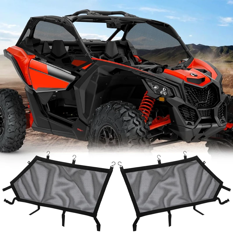 Window Nets For Can-Am Maverick X3 2017-2024 Side Mesh Shield UV-Resistant Nylon UTV Accessories
Window Nets For Can-Am Maverick X3 2017-2024 Side Mesh Shield UV-Resistant Nylon UTV Accessories