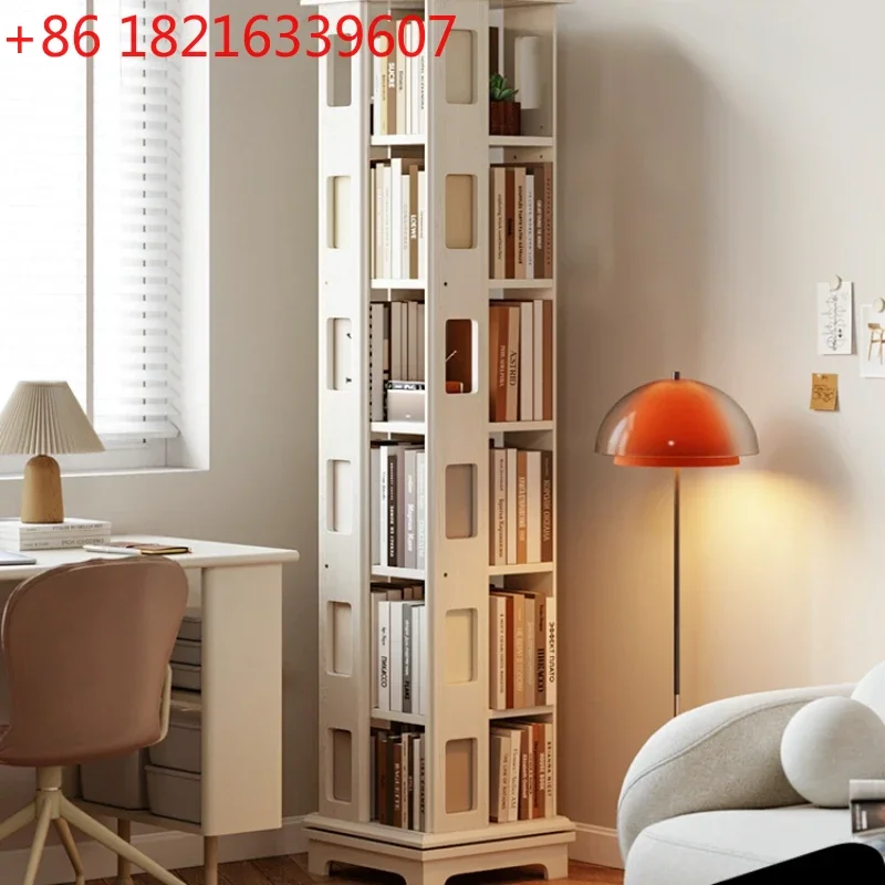 All Solid Wood Rotating Bookshelf 360 Degrees Bookcase Floor Living Room Corner Children Student Picture Book Rack
All Solid Wood Rotating Bookshelf 360 Degrees Bookcase Floor Living Room Corner Children Student Picture Book Rack