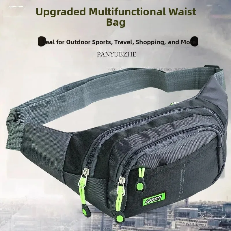 Outdoor Sports Multifunctional Fanny Pack Large Capacity Wear Resistant Mobile Phone Bag for Men And Women Business Cashier W...
Outdoor Sports Multifunctional Fanny Pack Large Capacity Wear Resistant Mobile Phone Bag for Men And Women Business Cashier W...