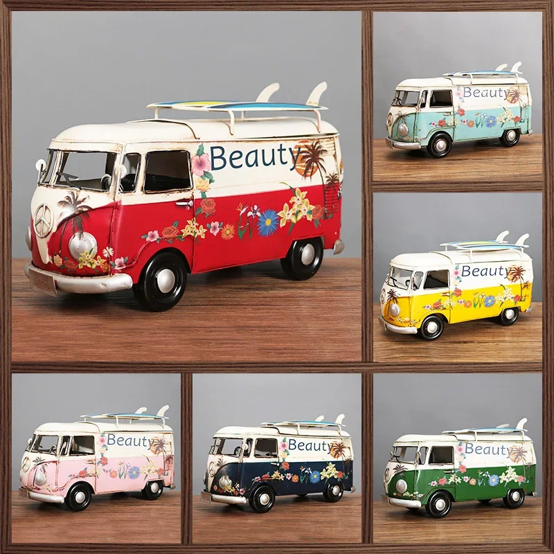 Flower Retro Iron Bus Tissue Box Model Figurines Car Craft Home Decoration Accessories for Living Room Ornaments Decor
Flower Retro Iron Bus Tissue Box Model Figurines Car Craft Home Decoration Accessories for Living Room Ornaments Decor