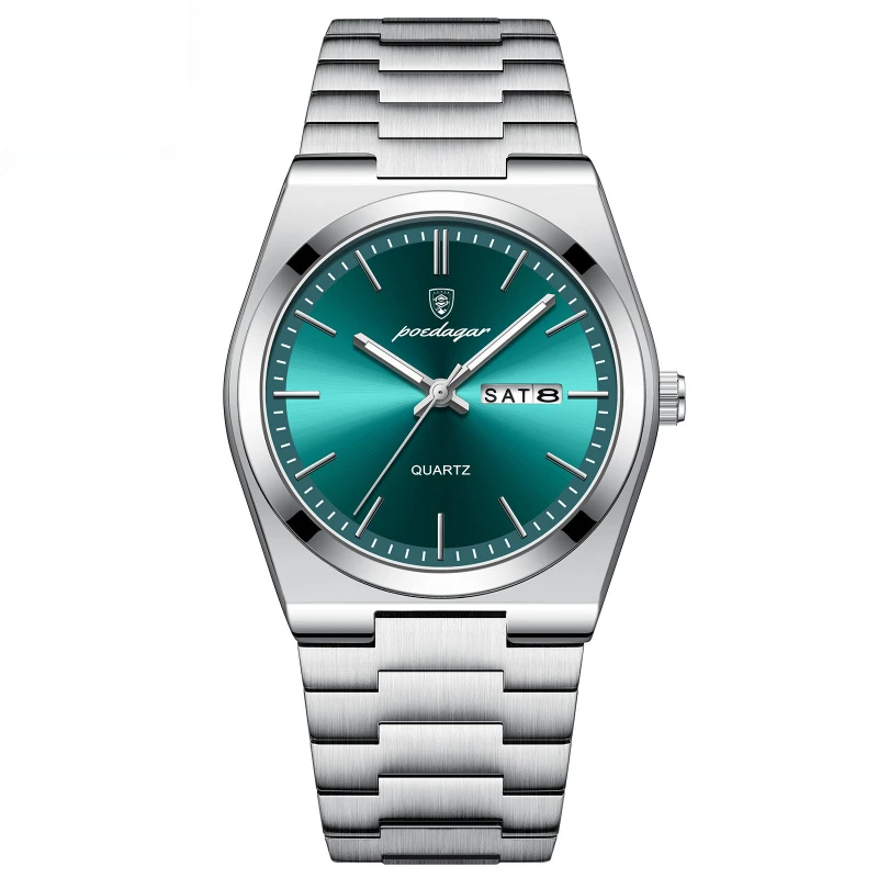 POEDAGAR Luxury Quartz Men Wristwatch Sport Men watches Waterproof Luminous Date Week Stainless Steel Men's Watch Male Reloj
POEDAGAR Luxury Quartz Men Wristwatch Sport Men watches Waterproof Luminous Date Week Stainless Steel Men's Watch Male Reloj