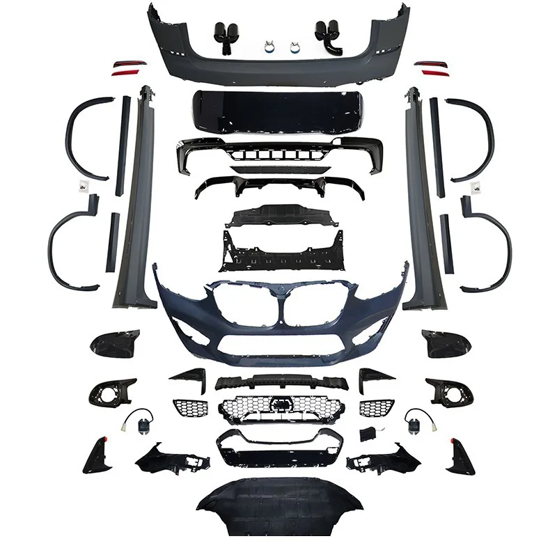 Suitable for X3 G01/G08 old and new LCI full set of large surround kits
Suitable for X3 G01/G08 old and new LCI full set of large surround kits