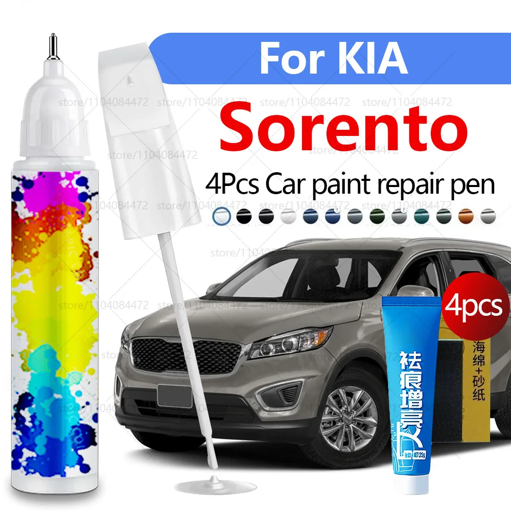 Ручка для ремонта автомобильной краски для 2009-2025 Kia Sorento, аксессуары для ремонта царапин, 4 шт., черный, белый, GWP, черный, EB, серый, KDG, синий DU2
Ручка для ремонта автомобильной краски для 2009-2025 Kia Sorento, аксессуары для ремонта царапин, 4 шт., черный, белый, GWP, черный, EB, серый, KDG, синий DU2