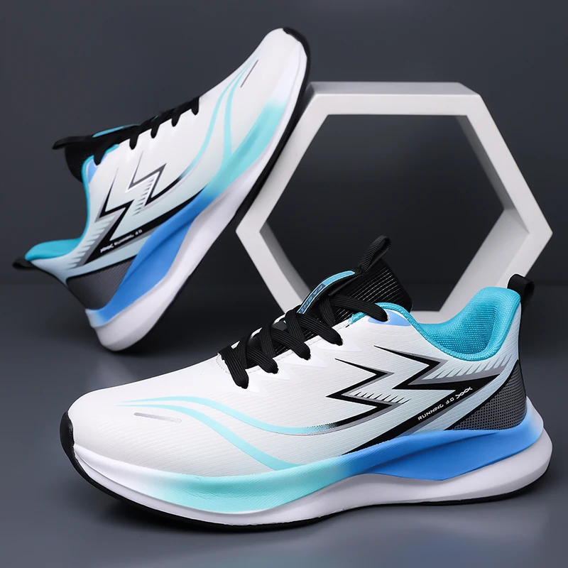 Men's Running Shoes Breathable Mesh Ultra-light Soft Bottom New Summer Student Sports Shoes Rubber Sole Versatile Casual Sneaker
Men's Running Shoes Breathable Mesh Ultra-light Soft Bottom New Summer Student Sports Shoes Rubber Sole Versatile Casual Sneaker