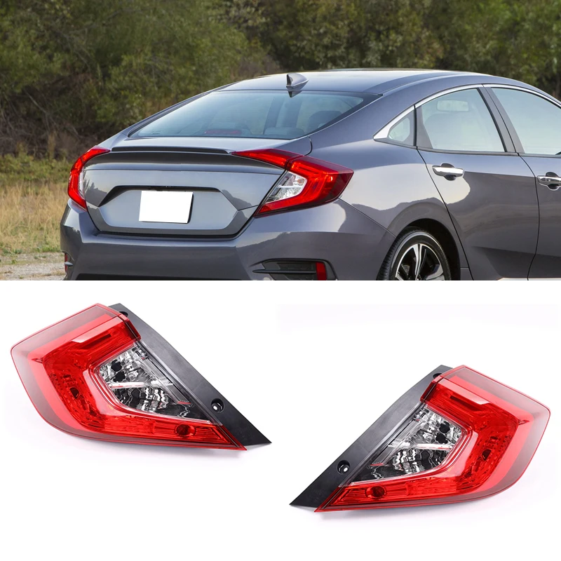 Car Taillight For Honda10th Civic 2016 2017 2018 2019 Lamp Housing Without Bulb Rear Tail Light Turn Signal Accessories
Car Taillight For Honda10th Civic 2016 2017 2018 2019 Lamp Housing Without Bulb Rear Tail Light Turn Signal Accessories