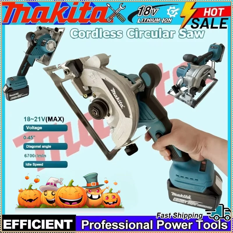 Makita 5Inch Brushless Electric Circular Saw Cordless Handheld Multifunctional Wood Metal Cutter Power Tool For Makita Battery
Makita 5Inch Brushless Electric Circular Saw Cordless Handheld Multifunctional Wood Metal Cutter Power Tool For Makita Battery