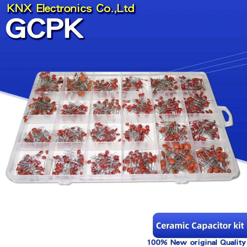 24values*40PCS=960PCS 50V Red Ceramic Capacitor Assorted kit 2PF-0.1UF With Box
24values*40PCS=960PCS 50V Red Ceramic Capacitor Assorted kit 2PF-0.1UF With Box