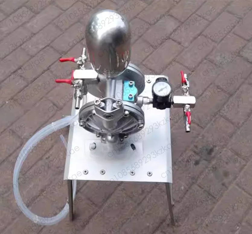 A-15A Pneumatic Diaphragm Pump Portable Membrane Pump High-Pressure Double Acting Diaphragm Pump Spray Paint 0.15-0.7Mpa
A-15A Pneumatic Diaphragm Pump Portable Membrane Pump High-Pressure Double Acting Diaphragm Pump Spray Paint 0.15-0.7Mpa