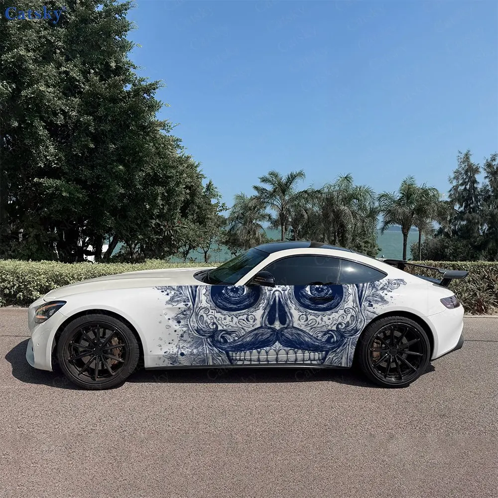 Day Of The Dead Skull Dark Roar, Durable, Fade-resistant, Enhance Vehicle Aesthetics With Bold Artistic Design Car Vinyl Wraps
Day Of The Dead Skull Dark Roar, Durable, Fade-resistant, Enhance Vehicle Aesthetics With Bold Artistic Design Car Vinyl Wraps