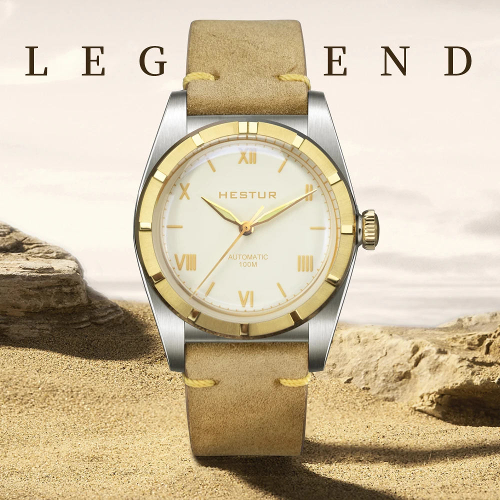 Hestur Crystal Bubble Back Watches Automatic Mechanical movement PT5000 C3 Luminous 36mm Couple Simple Antique Men's Watch
Hestur Crystal Bubble Back Watches Automatic Mechanical movement PT5000 C3 Luminous 36mm Couple Simple Antique Men's Watch