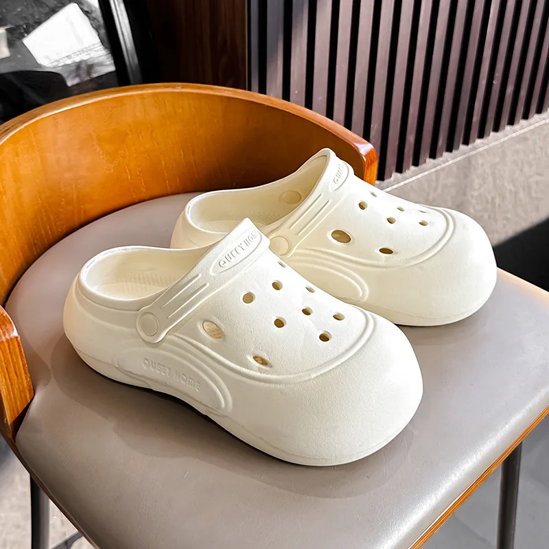 2025 New Women's Breathable Soft EVA Clogs Summer Beach Slip On Anti-Slip Two-Way Wear Comfortable Sandals
2025 New Women's Breathable Soft EVA Clogs Summer Beach Slip On Anti-Slip Two-Way Wear Comfortable Sandals