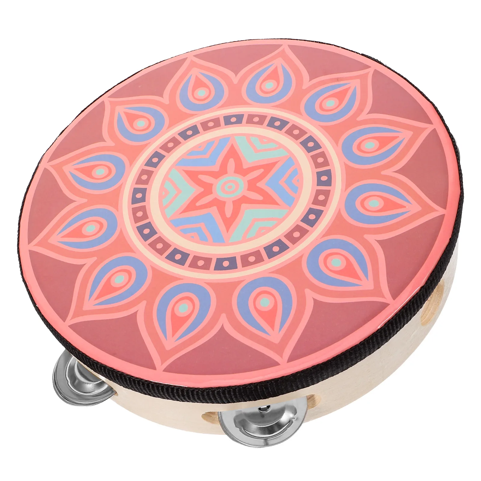 8 Inch Single Row Tambourine Hand Drum for Dance Kids Entertainment Bohemian Percussion Instrument Adult Shaking Wooden Frame
8 Inch Single Row Tambourine Hand Drum for Dance Kids Entertainment Bohemian Percussion Instrument Adult Shaking Wooden Frame