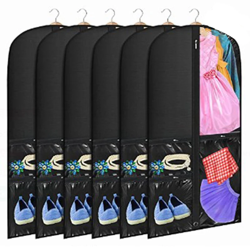 Waterproof Garment Bag Dance Costume Garment Bag with Three Zipper Pockets For Coats Dresses Jackets Shirts Travel And Storage
Waterproof Garment Bag Dance Costume Garment Bag with Three Zipper Pockets For Coats Dresses Jackets Shirts Travel And Storage