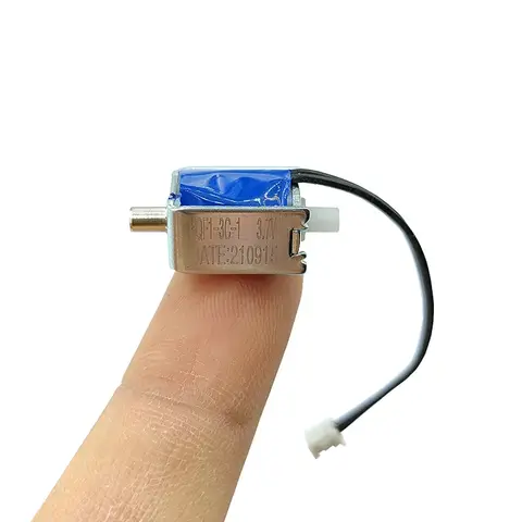 DC 3.7V-5V 2-drogowy normalnie zamknięty mini zawór powietrza mikroelektryczny zawór elektromagnetyczny zawór sterujący przepływem gazu powietrza DIY pompa Monitor