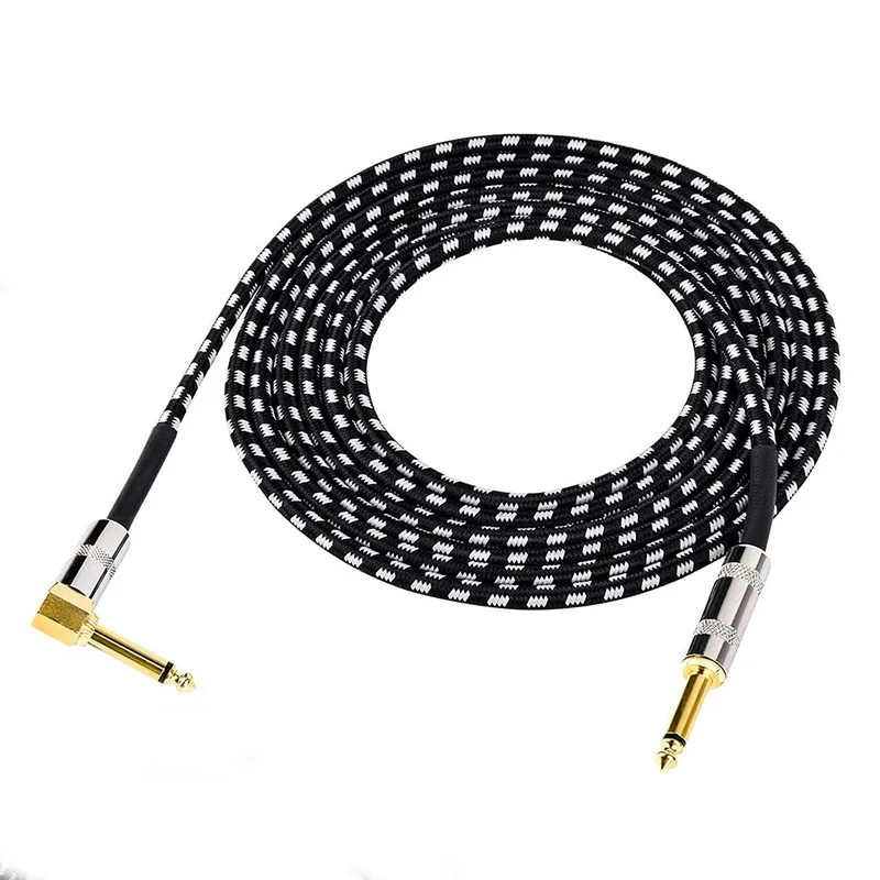 Electric Guitar Cable Wire Cord Jack Line Bass Electric Box Audio Cable Noise Reduction Line Braided Shielded Cable
Electric Guitar Cable Wire Cord Jack Line Bass Electric Box Audio Cable Noise Reduction Line Braided Shielded Cable