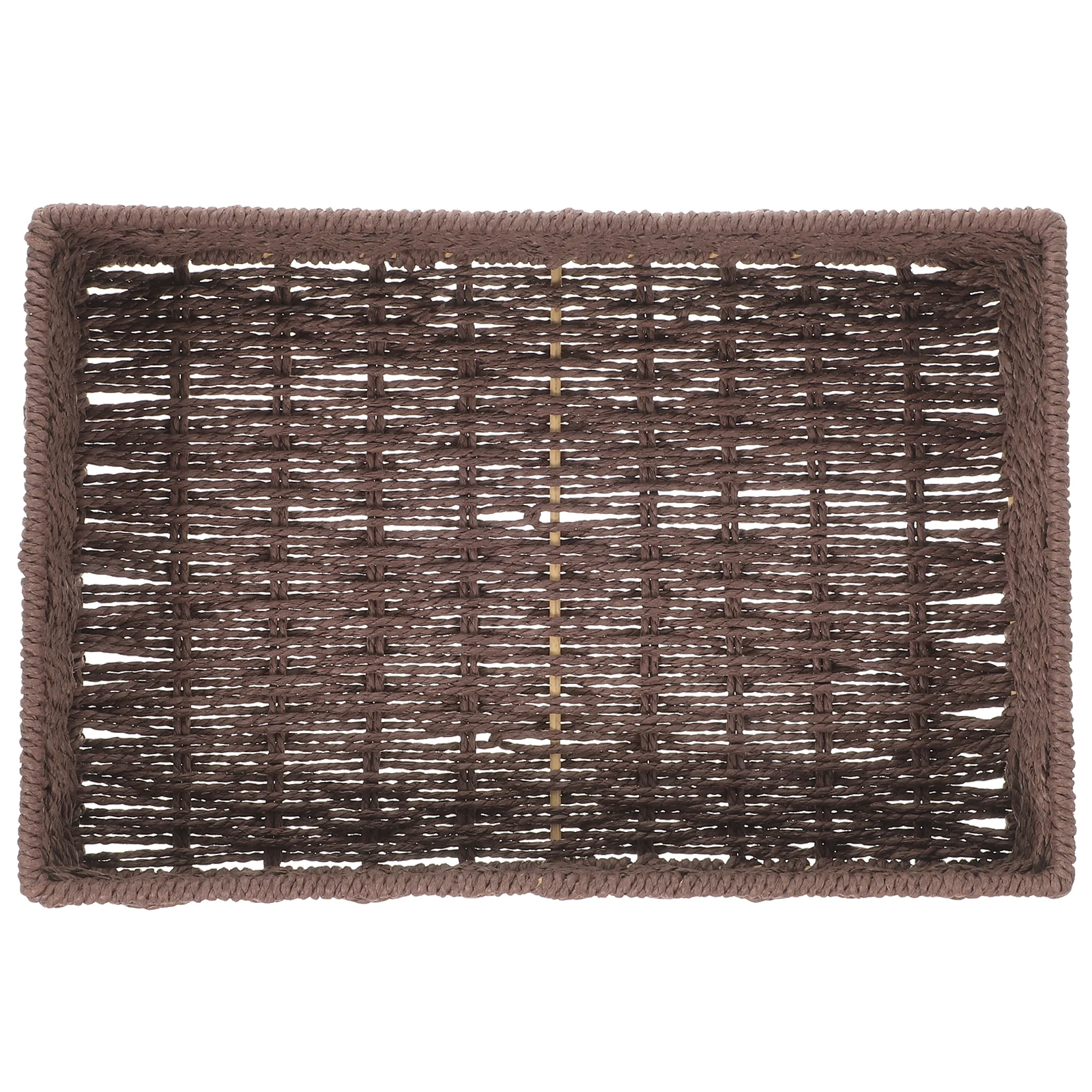 1pc Snack Storage Basket Woven Household Organizer Decorative Desktop Basket For Home Bedroom Living Room Premium Smooth
1pc Snack Storage Basket Woven Household Organizer Decorative Desktop Basket For Home Bedroom Living Room Premium Smooth