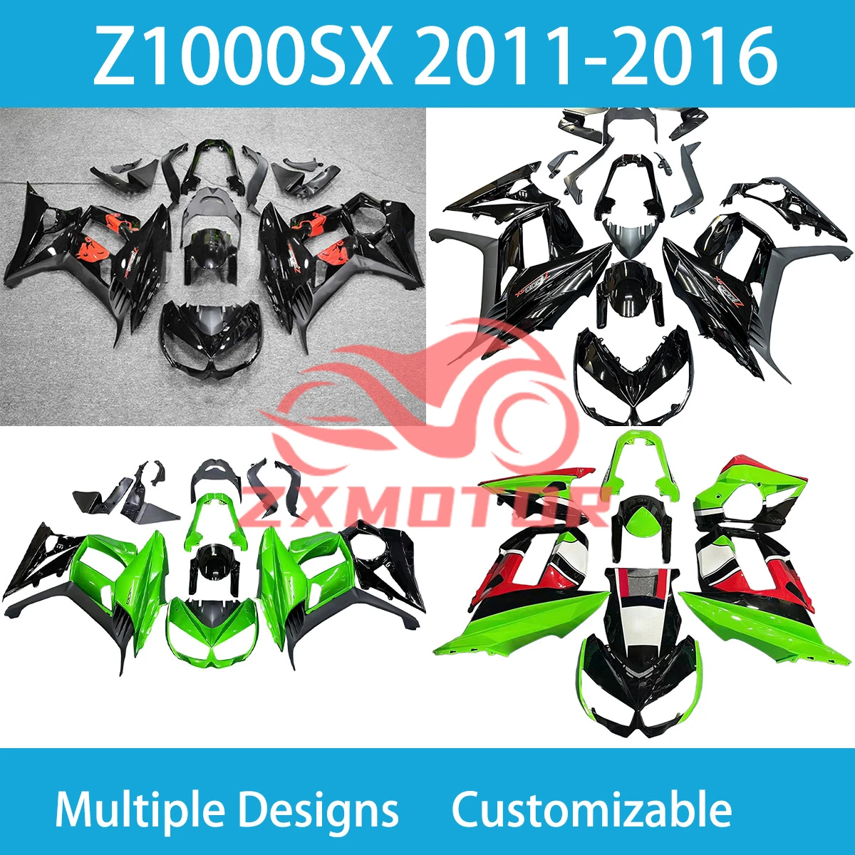 Комплект обтекателей для мотоцикла Z 1000SX 2010 2011 2012 2013 2014 2015 ABS Обтекатели для литья под давлением подходит для KAWASAKI Z1000SX
Комплект обтекателей для мотоцикла Z 1000SX 2010 2011 2012 2013 2014 2015 ABS Обтекатели для литья под давлением подходит для KAWASAKI Z1000SX