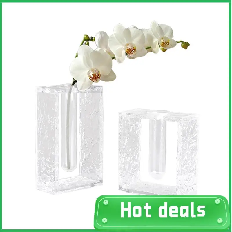 Simple Modern Transparent Vase Living Room Office Decoration Flower Arrangement Hydroponic Container Vase Crafts-B Easy Install
Simple Modern Transparent Vase Living Room Office Decoration Flower Arrangement Hydroponic Container Vase Crafts-B Easy Install