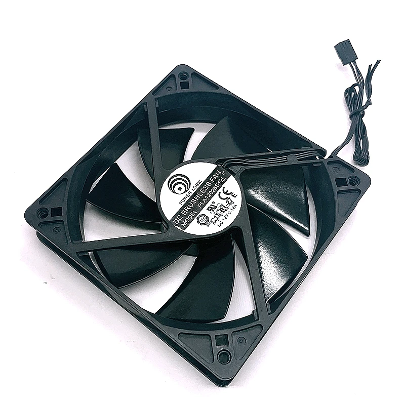 Mute Silent 120mm Computer PC Cooling Fan,120X120X25mm 12CM PLA12025S12L 12025 DC 12V 0.12A CPU Cooler
Mute Silent 120mm Computer PC Cooling Fan,120X120X25mm 12CM PLA12025S12L 12025 DC 12V 0.12A CPU Cooler