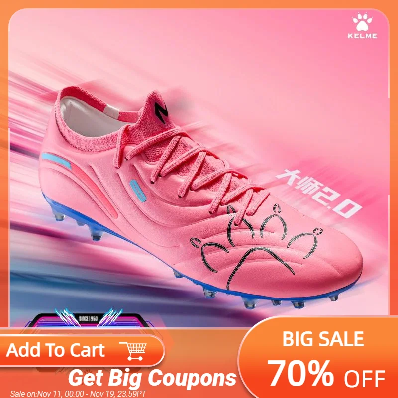 Kelme Men's Soccer Shoes Mg Professional Football Shoes Artificial Grass Training Adult Short Spikes Cushioning Football Boots
Kelme Men's Soccer Shoes Mg Professional Football Shoes Artificial Grass Training Adult Short Spikes Cushioning Football Boots