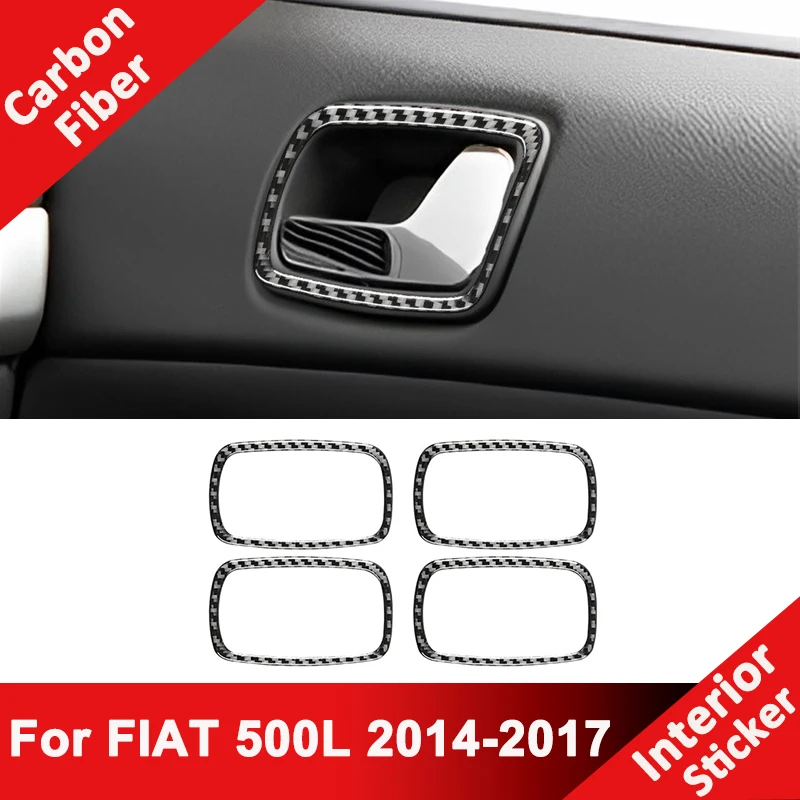 For Chevrolet Cobalt 2005-2010 Carbon Fiber 4PCS Door Inside Pull Handle Panel Frame Decoration Sticker Auto Interior Parts
For Chevrolet Cobalt 2005-2010 Carbon Fiber 4PCS Door Inside Pull Handle Panel Frame Decoration Sticker Auto Interior Parts