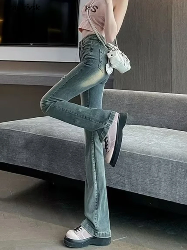 Flare Jeans Women Skinny Chic Ulzzang Hotsweet Vintage Summer All-match High Waist Trousers Bleached Design Ankle-length Basic
Flare Jeans Women Skinny Chic Ulzzang Hotsweet Vintage Summer All-match High Waist Trousers Bleached Design Ankle-length Basic